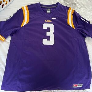 Brand new Nike Purple and Yellow Jersey with Number 3